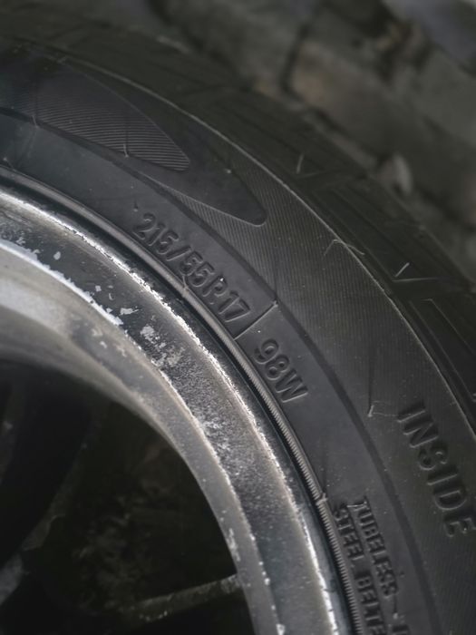 Резервна гума Passat B7 5-та джанта
