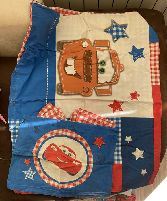 Бебешки спален комплект за легло/кошара 120/60 см