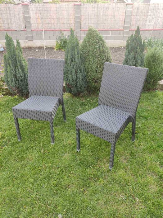 Стол от изкуствен ратан за тераса, веранда, градина, трапезария