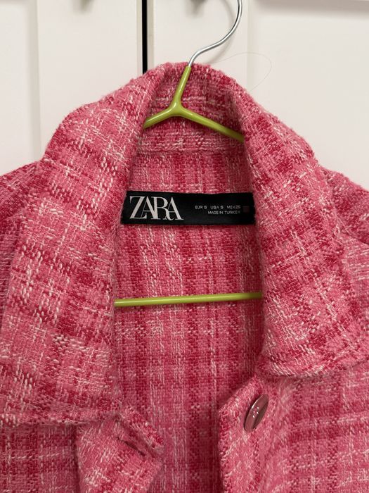 Твидовая рубашка Zara