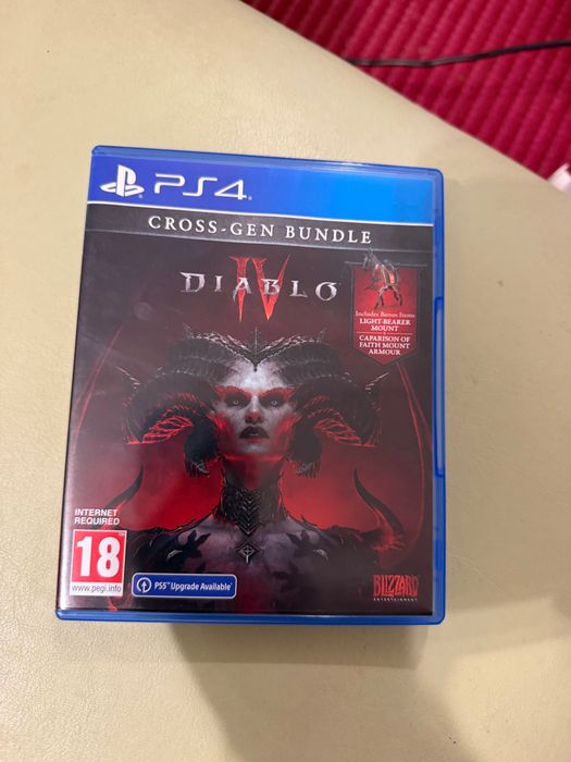 Продавам PS4 PS5 игра Diablo 4
