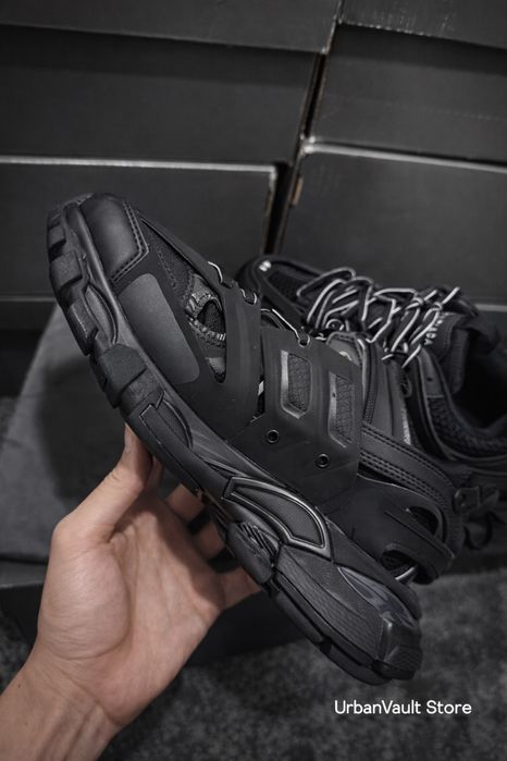 Balenciaga Track – adidași premium negri, mărimi 40–44