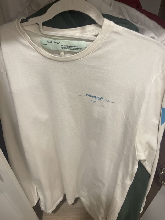 Off white лонгслив