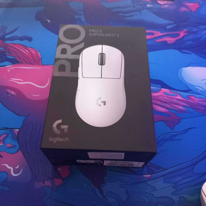 Мишка Logitech G PRO X Superlight 2 – Бяла