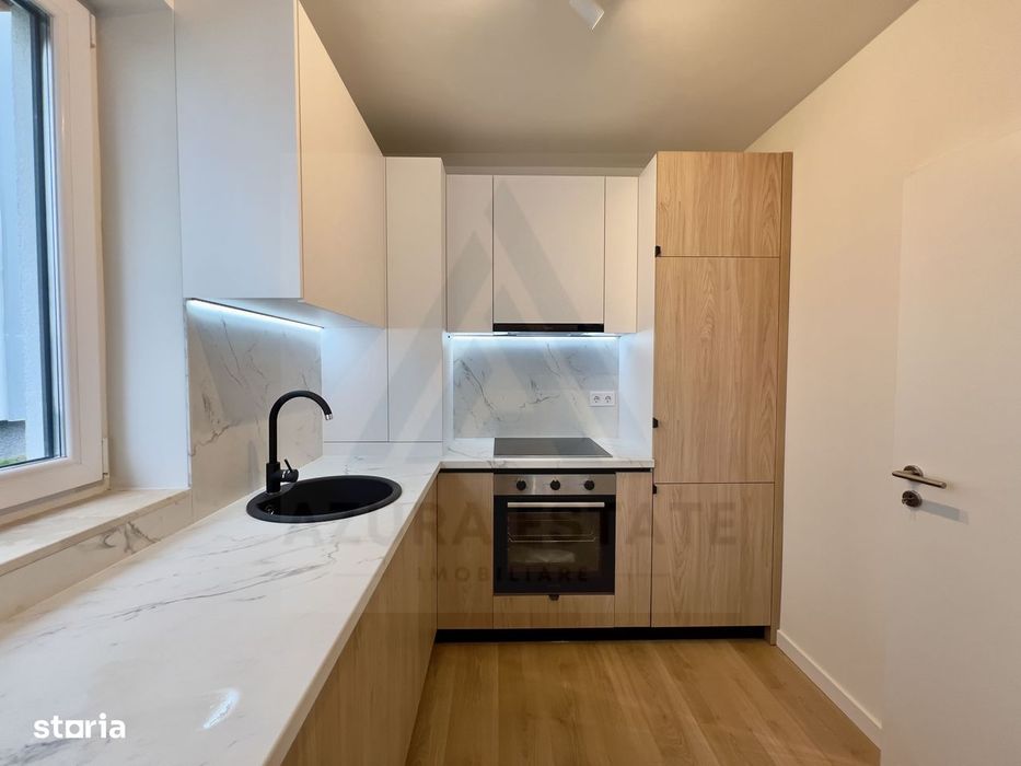 Apartament modern 2 camere utilat premium etaj 1 in cartier DaVinci