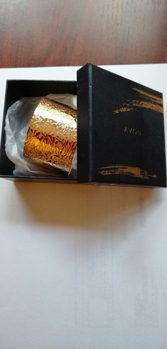 vand Bratara aurie metalica