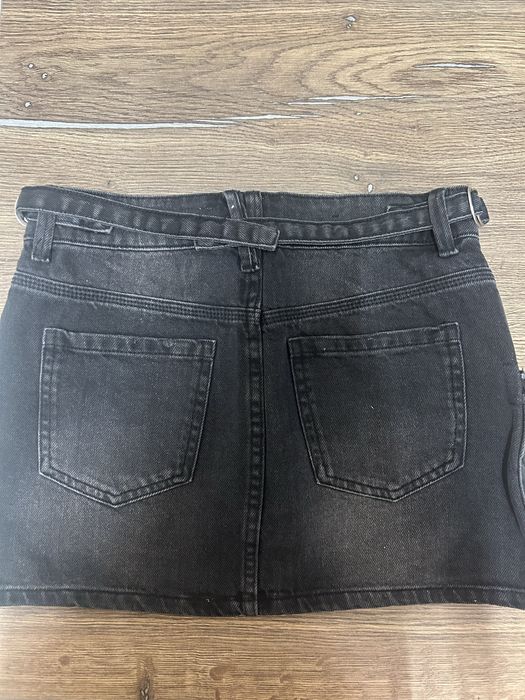 Мини юбка джинсовая