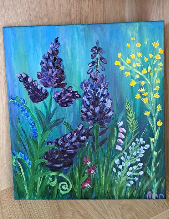 Картина "Полевые цветы"