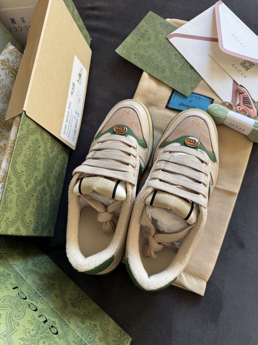 Adidasi Gucci Screener - size 36-45/Chanel/full pack/video