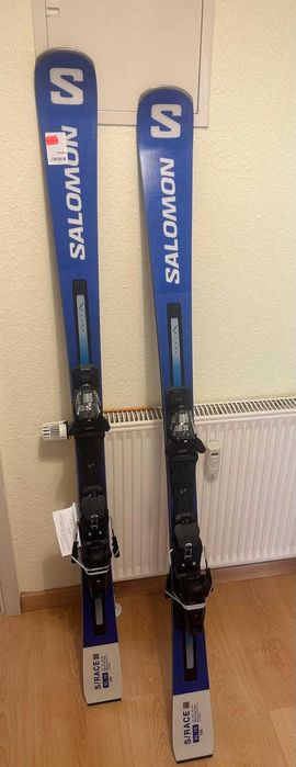 Нови Ски с Автомати Salomon Ski Set E S/Race Sl 10 155 см