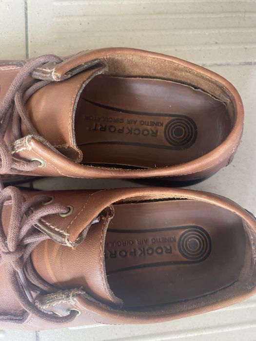 Оригинальные кожаные мокасины (Rockport)