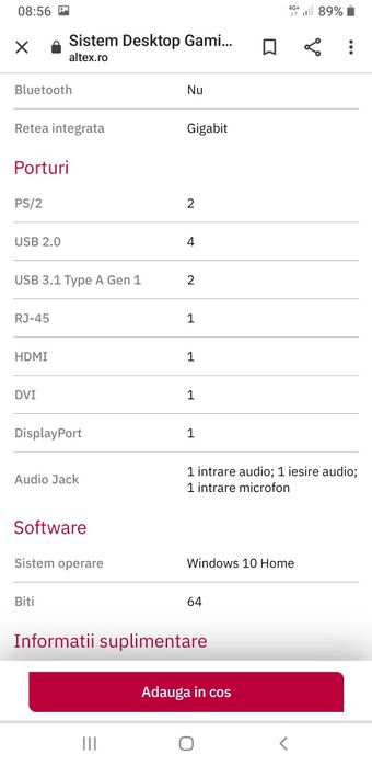 De vanzare pc gaming