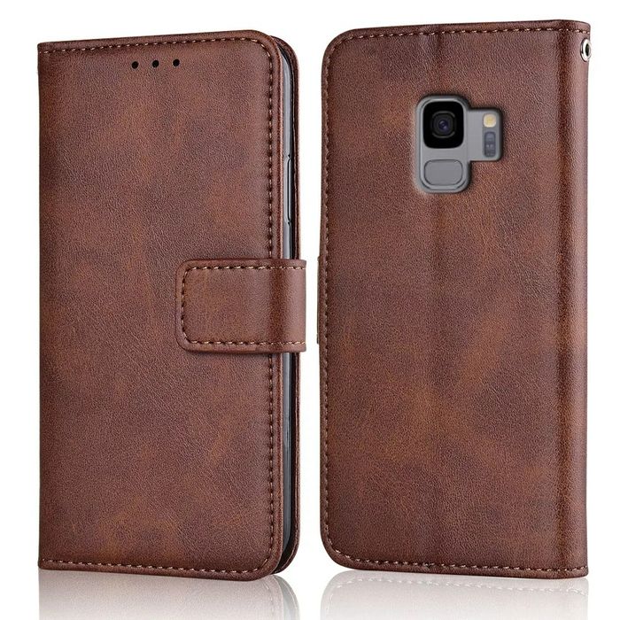 Кожен Калъф Тефтер за Samsung Galaxy S9 S9+ S10 S20 360 Градуса