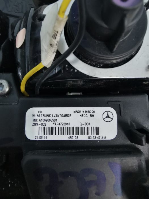 Вътрешен стоп за ML W166