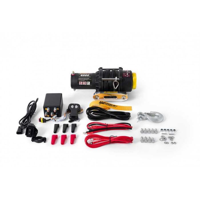 Troliu KANGAROOWINCH K4000 (trage 1814 kg)cablu otel sau sintetic