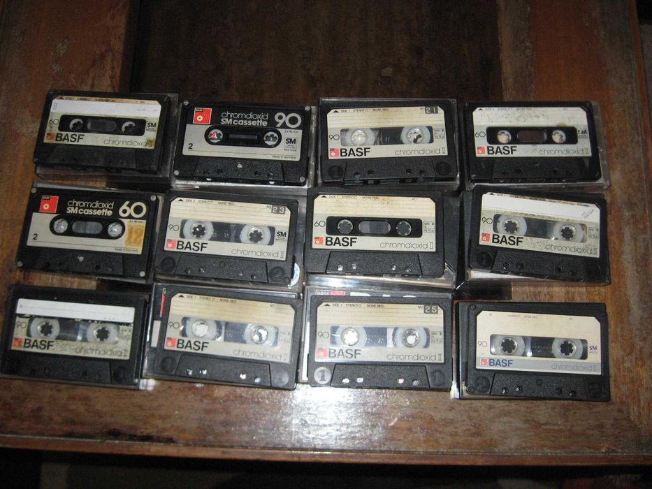 аудио касетки ХРОМ за  ретро  техника