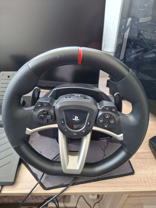 Volan Original PS cu pedale gaming pentru copii