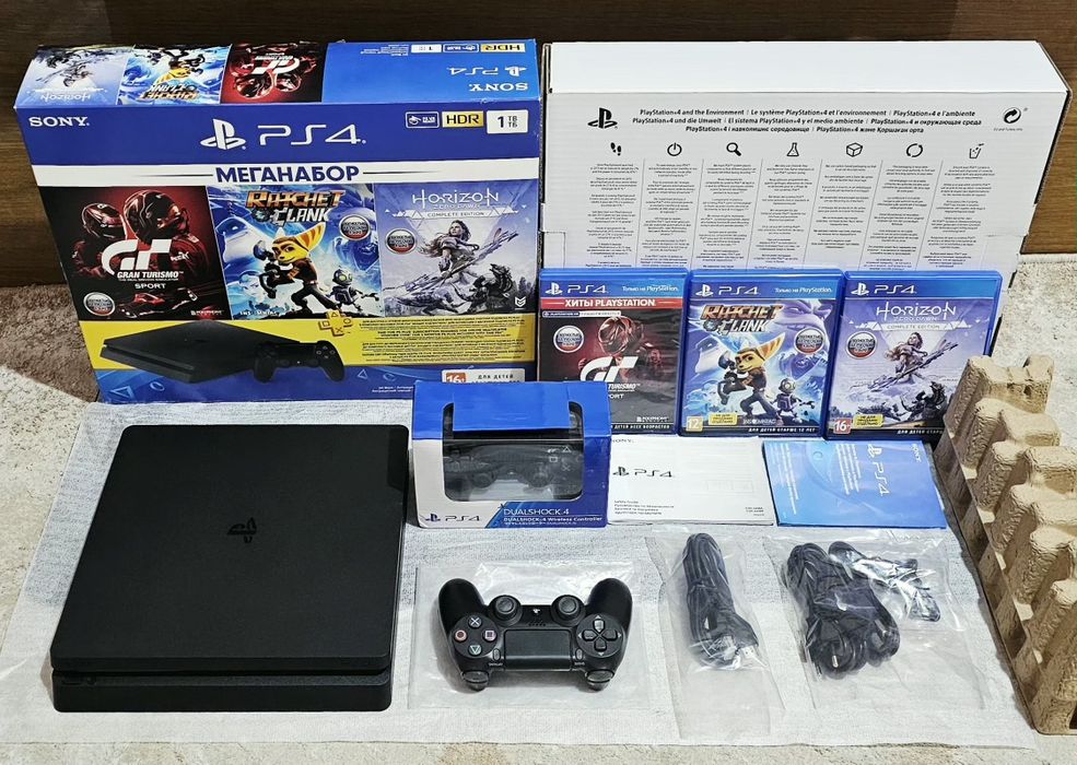 Новый Ps4 slim 1tb Jet 2 дж!