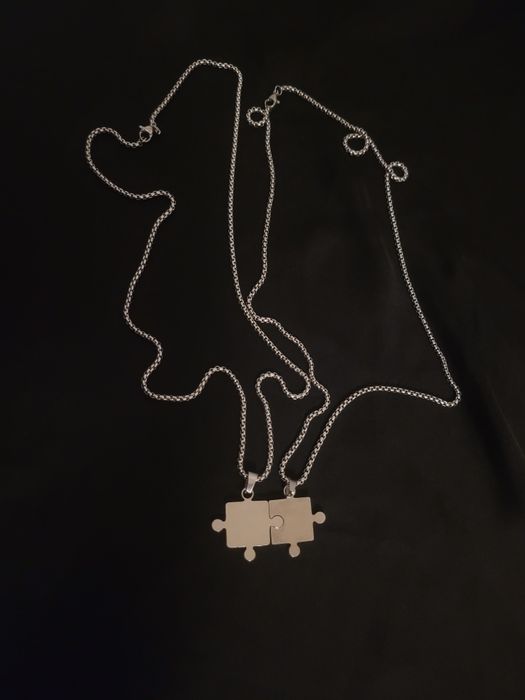 Colier cupluri piese de puzzle