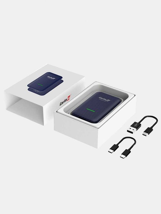 Беcпроводной адаптер 2в1 для CarPlay (Apple Carplay + Android Auto)