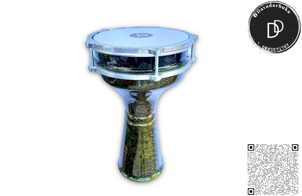 Професионална мраморно златна тарамбука Vatan 40x25см