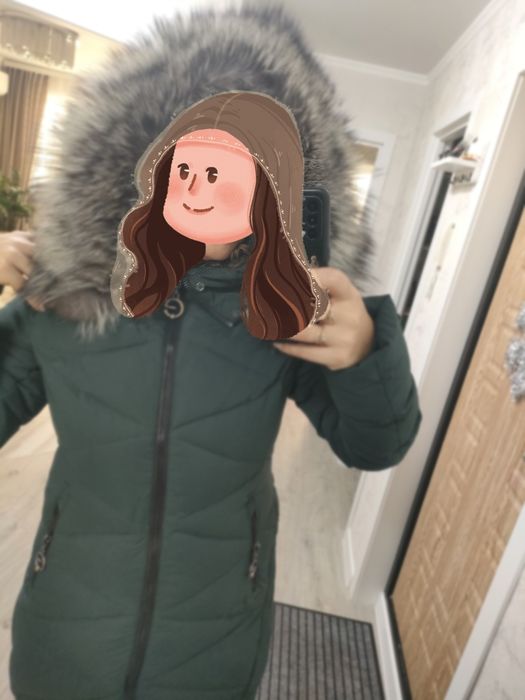 Продам зимний пуховик