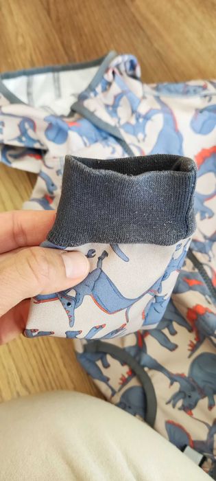 Софтшел водоустойчиво яке с динозаври размер 86/92 см