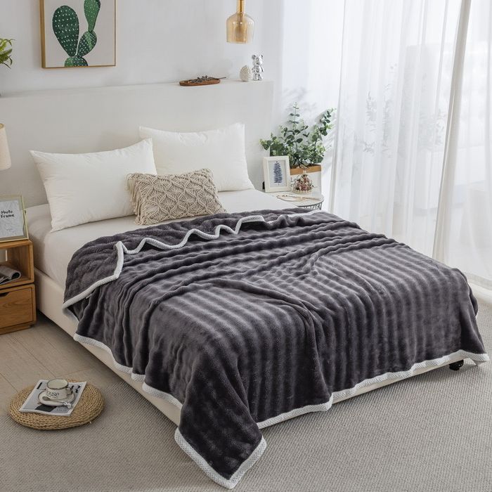 Теплый мягкий плед/Бархат/полуторка/район Абая Правды