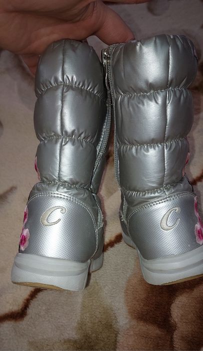 Сапожки 27 размер (2 пары, смотрите фото)