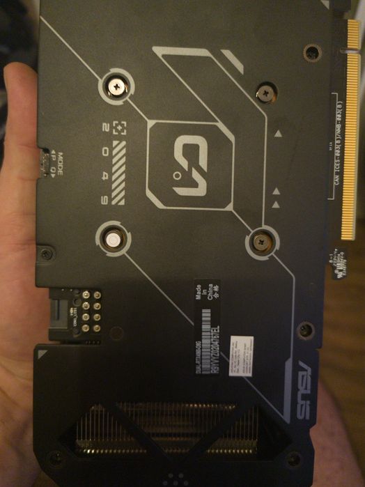 RTX 4060 ASUS OC 8GB – cutie, stare excelentă