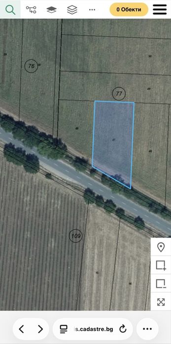 Продавам ниви, село Копринка