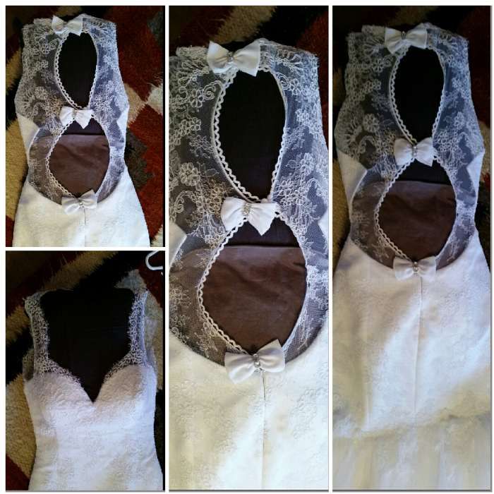 Rochie de mireasa 2 în 1- Tip sirena + fusta printesa