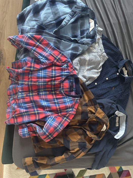 Lot camasi baieti Next, H&M 3-4 ani/4-5 ani