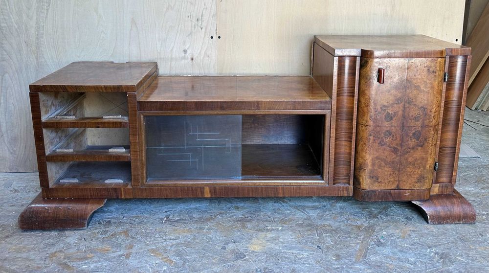 Comoda Vintage Stil Biedermeier; Comoda Din lemn; Toaleta fara oglinda