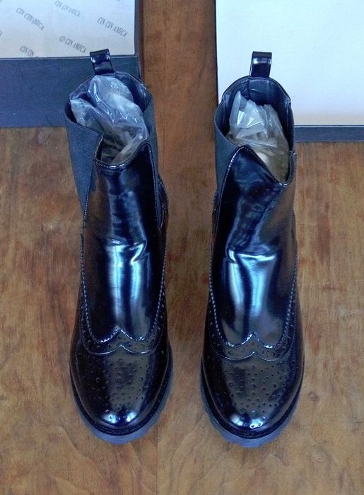 Нови Дамски Боти Женски Зимни Обувки Черни Ботуши