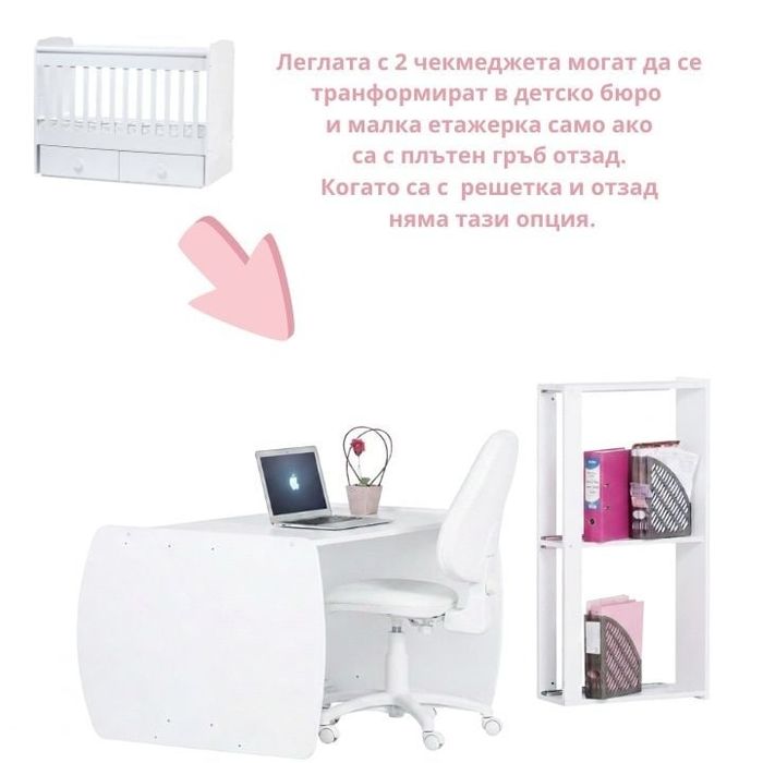 Детска кошара Деси 60/120