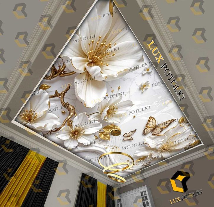 Natijnoy potolok o‘rnatish | Koson