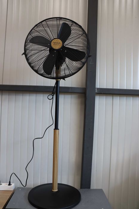 Подов вентилатор Cecotec EnergySilence Woodstyle, 50W, дървесен вид