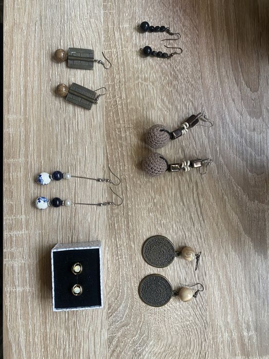 Обици Hand made 6 броя