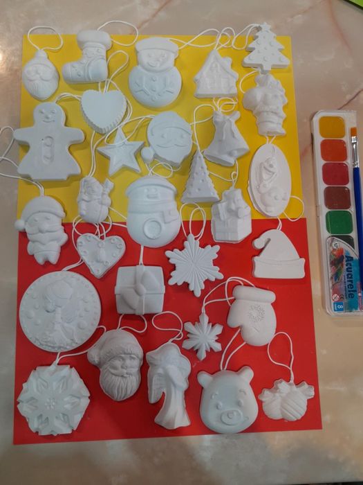 Figurine din ipsos pentru pictat