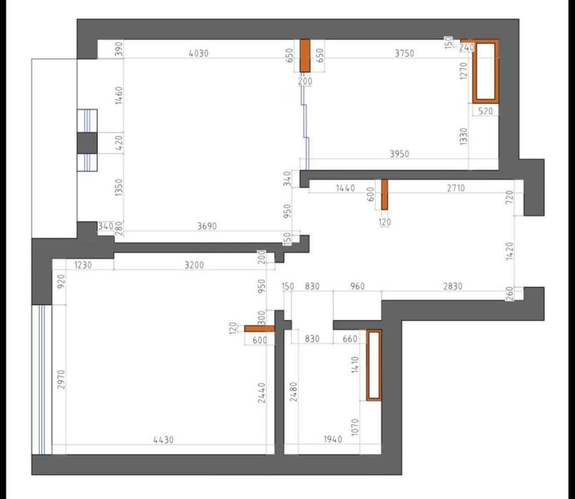 ЖК Mirabad Avenue 70м2 Продаётся 2-х комнатная квартира Ойбек