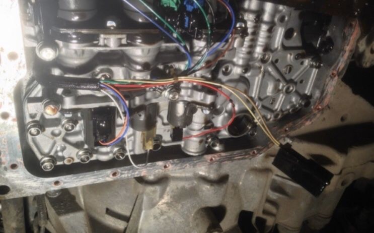 Замена масла в Акпп