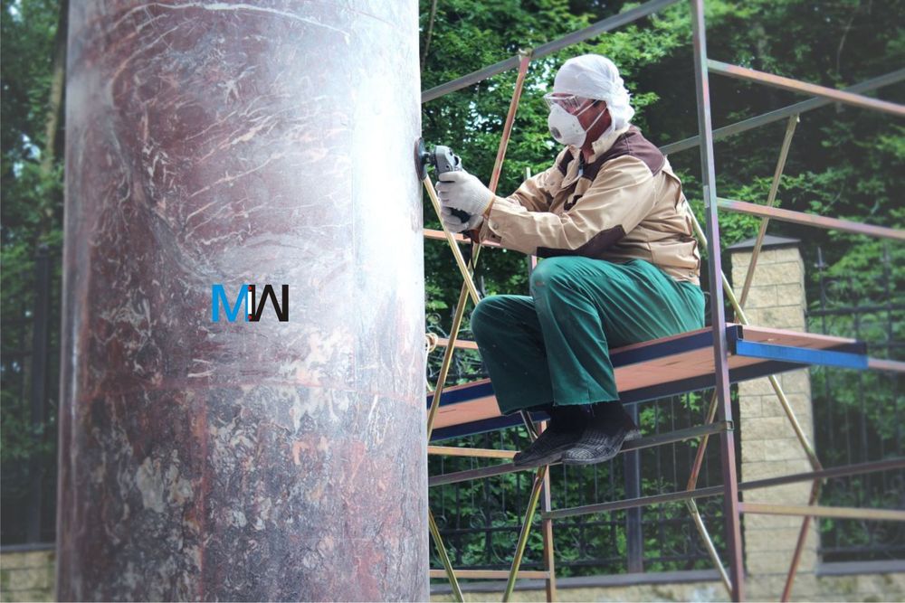 Полировка, шлифовка, восстановление блеска полов, стен и др.