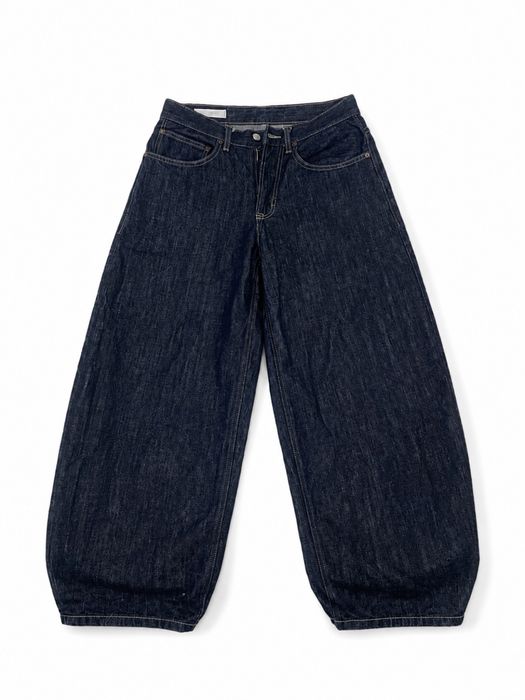 ZARA jeans raw denim baloon fit