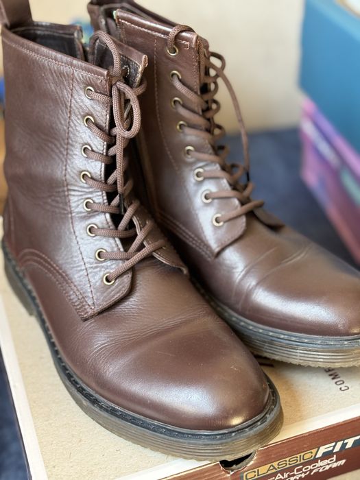 Сапоги кожаные US POLO ASSN 42 размер