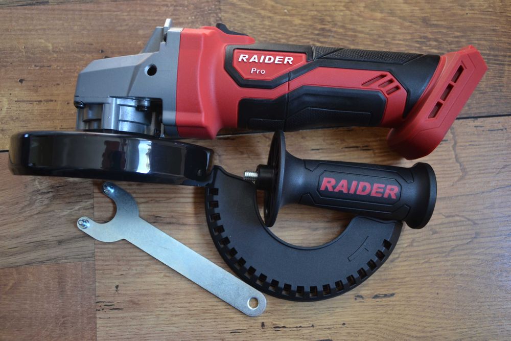 Нов ъглошлайф Raider 20V, 125мм