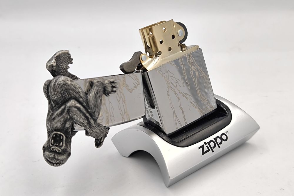 Bricheta Zippo 3D „King Kong” Gorilla – Ediție 2015 Nr 380/2500