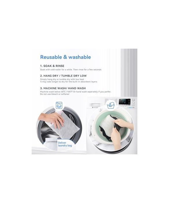 Chiloti barbati pentru incontinenta, lavabili, XL, negru, Carer