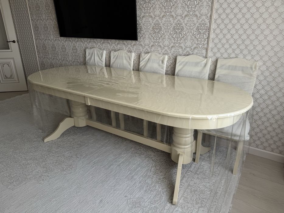 Стол со стульями 3.5м