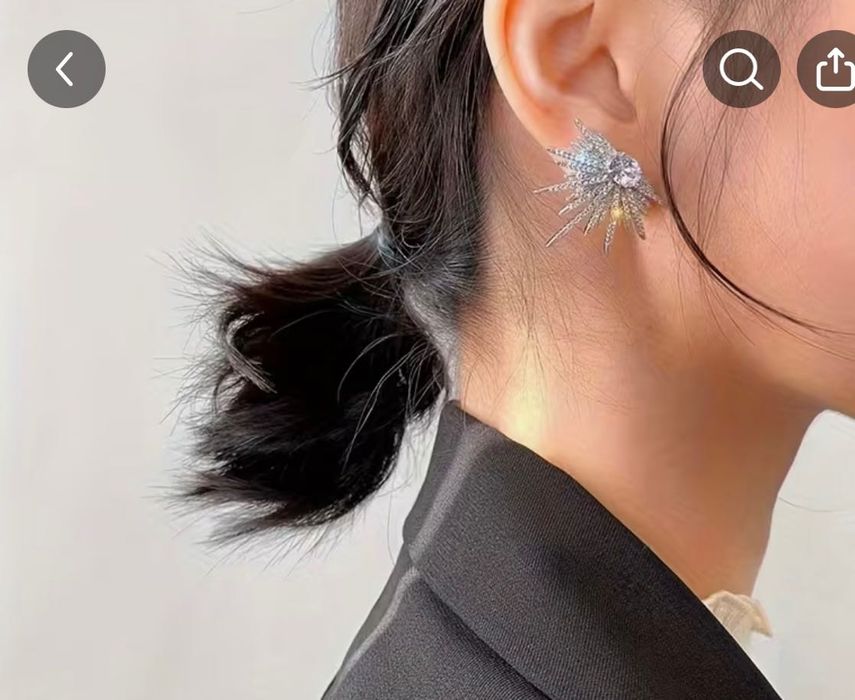 Елегантни обеци от Стомана